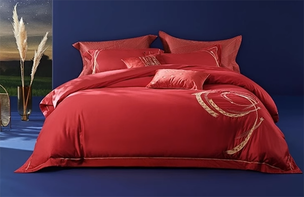 1277星际电子家纺婚庆四件套的名目有哪些选择？？适合差别气概的新婚床品吗？？